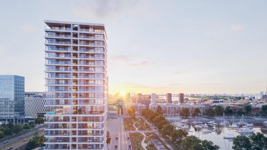 Twist Tower : un nouveau joyau architectural au Kempisch Dok